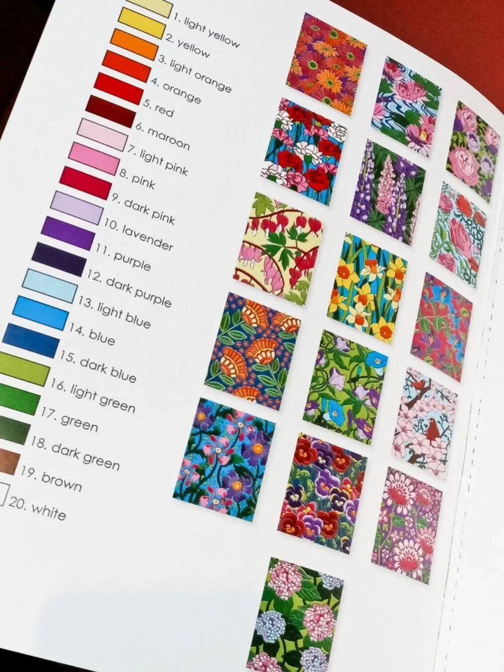 (x2) Colorama & Floral Design Color by Number Adult Coloring Books